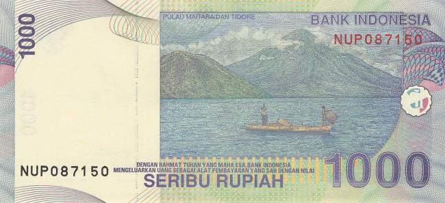Indonesien 1000 Rupiah 2011 p141k
